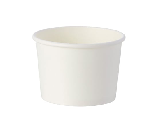 食品容器 アイスカップ 76-150 3.5オンス ホワイト 50個入　004501001