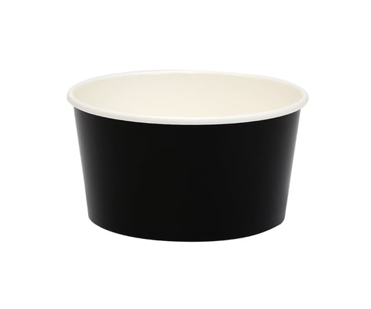 食品容器 KMカップ 本体 KM140-750 黒 50枚入　004440954