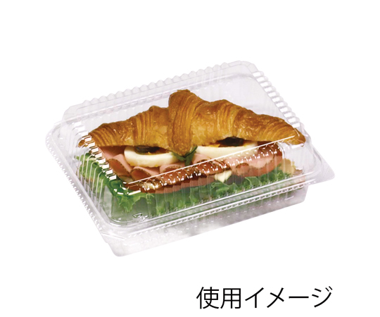食品容器 嵌合フードパック サンドイッチ用 OPSH-7 50枚入 004420746