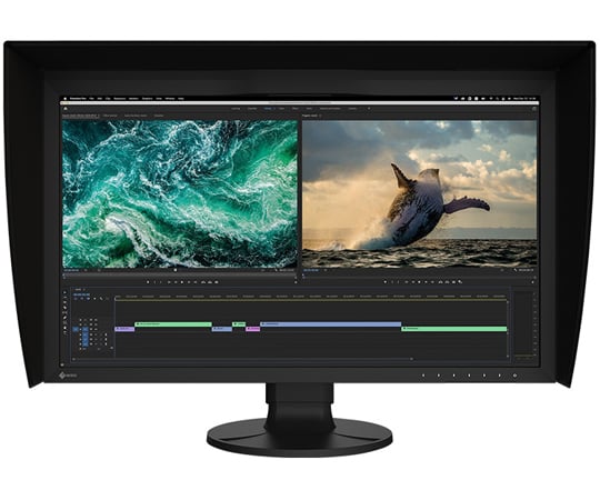 液晶ディスプレイ 27型 2560×1440 HDMI・DisplayPort・USB Type-C ブラック スピーカーなし　CG2700S-BK