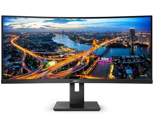 液晶ディスプレイ 34型 3440×1440 HDMI・DisplayPort・USB Type-C ブラック スピーカーあり　346B1C/11