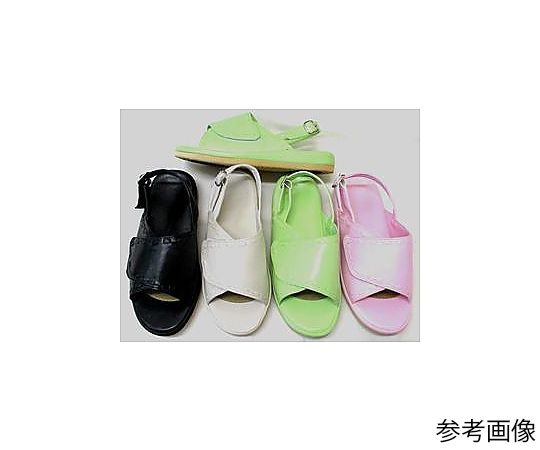 すべりにくいサンダル 安全足進 女性用 フリー ベージュ 金具バックバンド付