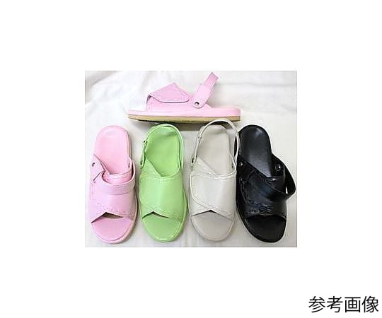 すべりにくいサンダル 安全足進 女性用 LL ピンク ゴムバックバンド付