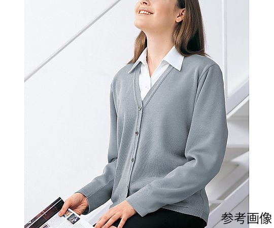 カーディガン ライトグレイ 7