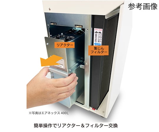 65-9241-48 空気除菌・脱臭機 （AirNEX400L） EB-400LAC 【AXEL