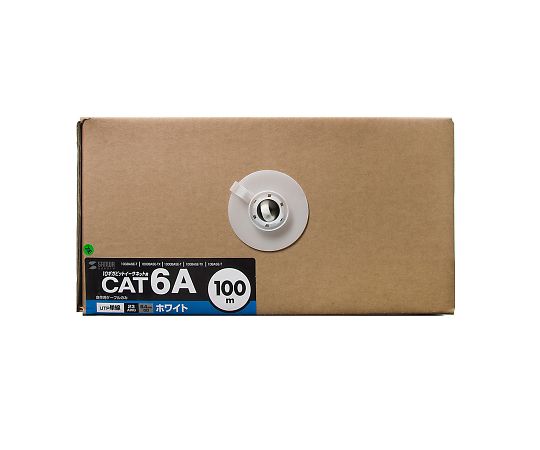 EA764BB-401 LANケーブル CAT6／UTP／白 100m EA764BB401-