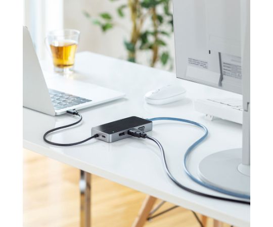 ﾄﾞｯｷﾝｸﾞｽﾃｰｼｮﾝ(HDMI/VGA/displayPort対応)　EA764BY-158