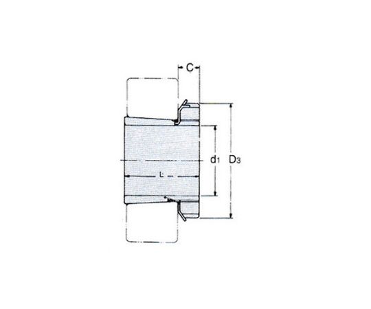 65-9331-80 軸受ユニット用アダプタ H2322/100mm EA966PA-322 【AXEL