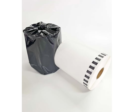 ブラザー DTテープ 長尺紙テープ90mm×34m 白/黒文字 DT-245 1