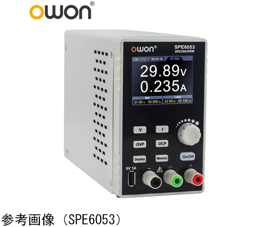 65-9491-55 OWON プログラマブルDC電源 60V/10A 1CH SPE6103 【AXEL
