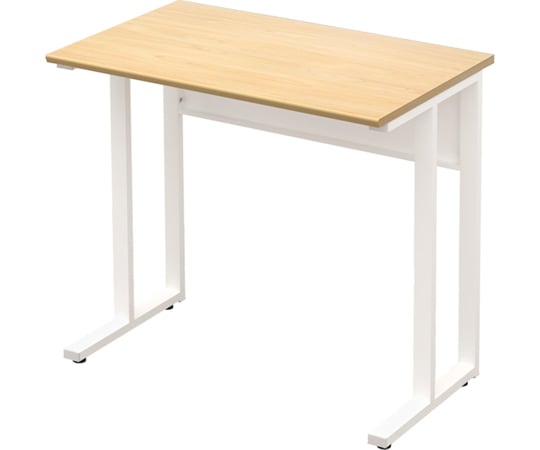 天板　ホワイト　1枚 65-9536-43 コンパクトデスク800 天板：ホワイト/脚：ホワイト 【AXEL