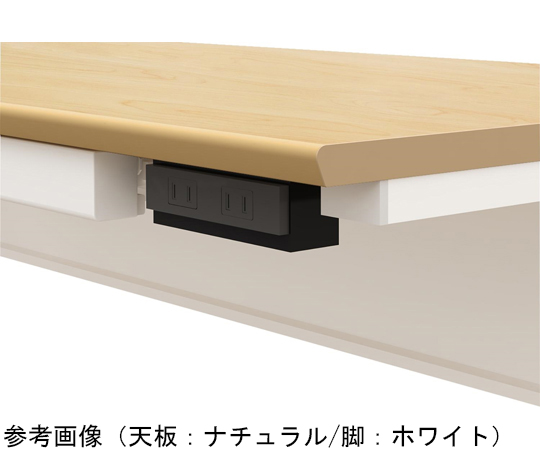 65-9536-43 コンパクトデスク800 天板：ホワイト/脚：ホワイト 【AXEL