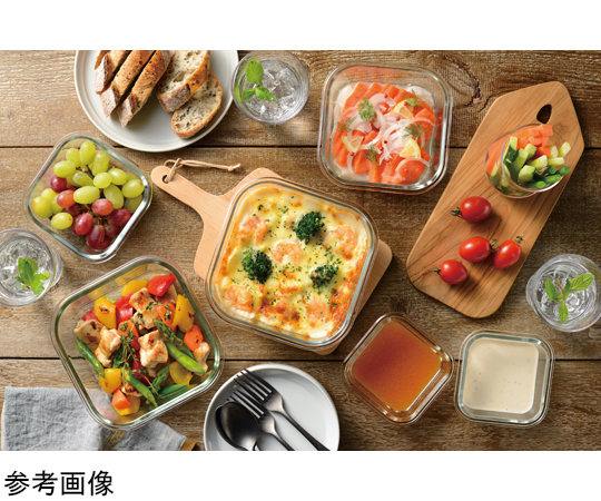 レッシュ 耐熱ガラス容器　800mL　ME-7423