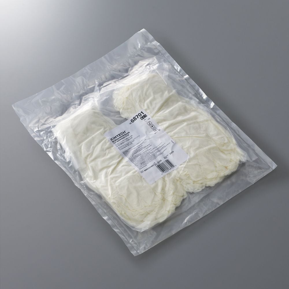 65-9619-28 キムテック G6 ホワイトニトリルグローブ L 1箱(100枚×10袋