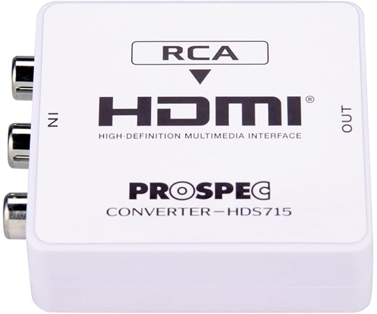 取扱を終了した商品です］RCA→HDMI変換アダプター HDS715 65-9620-40