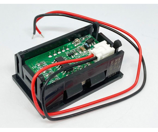 65-9620-85 7セグLED 電圧計モジュール 赤 BDEN-RD-N 【AXEL
