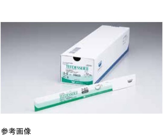 ☆最安Ballet社ブレンド脱毛用プローブ64本EOG滅菌済K3破格で！ヒンケル 65-0547-18 アスフレックス （青7-0 35cm/弱弯丸針 21mm 両端針