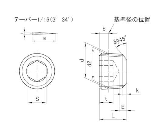 プラグ（沈み【100個】SUSﾌﾟﾗｸﾞB(ｼｽﾞﾐ PT 1/2 ｽﾃﾝﾚｽ(303､304､XM7等