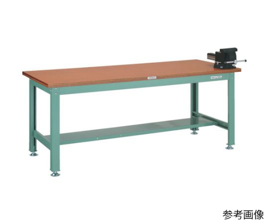 65-9808-53 中荷重作業台（1200kg）HW型 1500X900XH740 バイス付