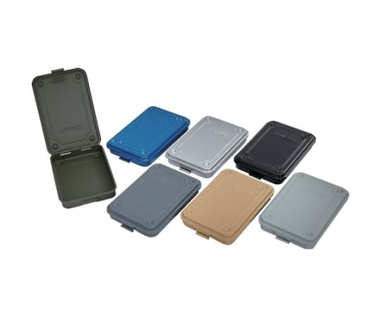 65-9816-82 トランク型工具箱 154X105X29 アーセナルグレー T-15DG