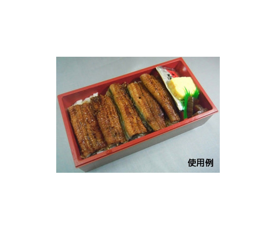 折箱 うな重容器 CWH-302 赤-たもん杉セット 使い捨て 15枚入　369090