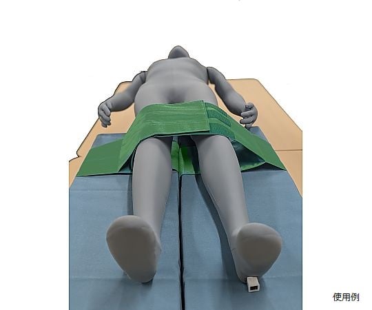 66-0003-44 手術室用固定帯（サポートバンド・8の字）開脚片足用 ASB