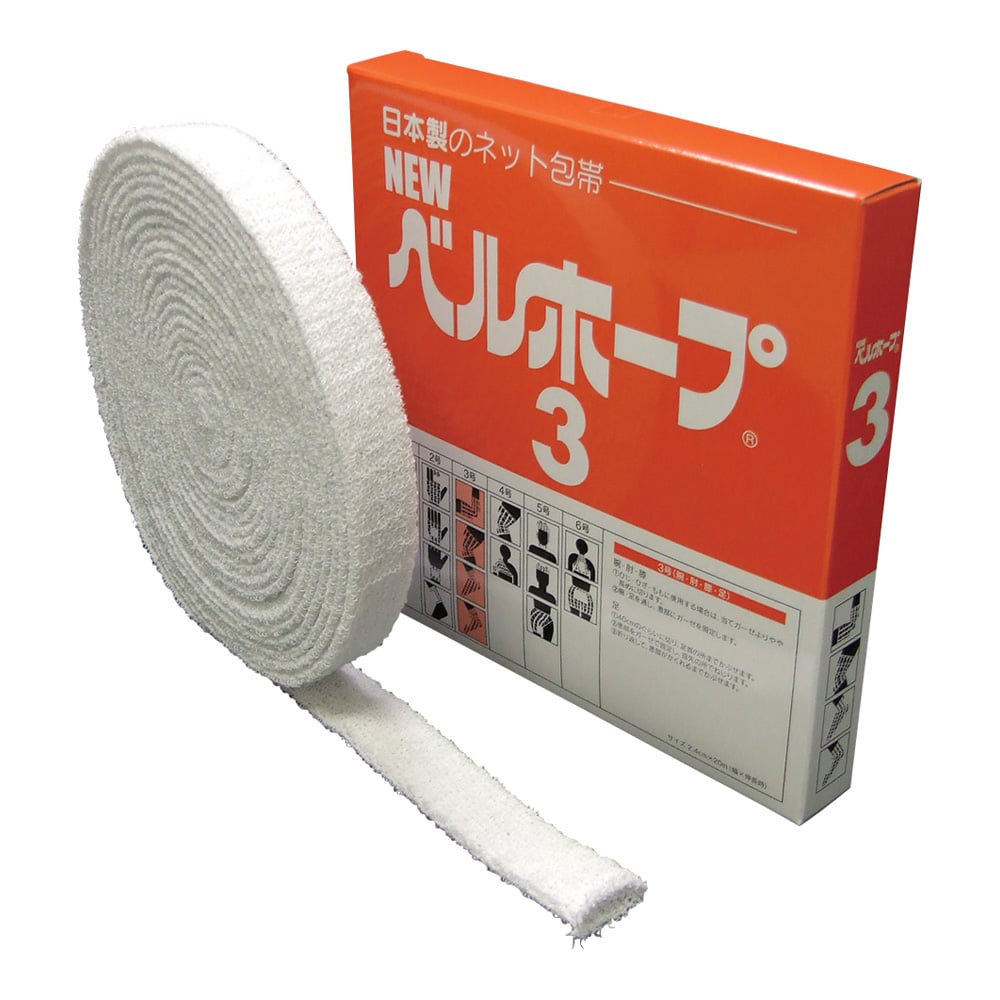 Amazon.co.jp: クロス工業 ネット包帯 ベルホープ 6号 1巻 1巻