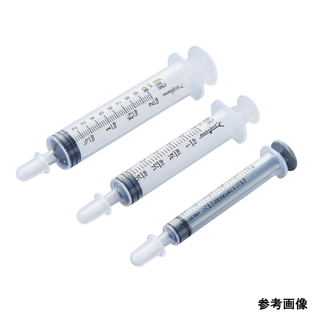 66001076 オーラルシリンジ MediDose クリア 10mL 100本入 OS1000 【AXEL】 アズワン