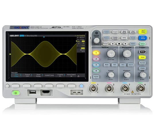 67-0324-02 SDS1000X-E シリーズ 4CH デジタル・オシロスコープ 200MHz SDS1204X-E 【AXEL】 アズワン