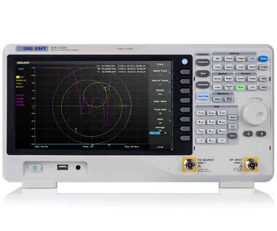 SVA1000Xシリーズ トラッキングジェネレータ搭載 スペクトラム・アナライザ 3.2GHz　SVA1032X