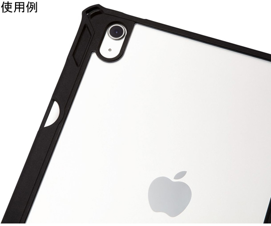 ［取扱停止］iPad 10.9inch（第10世代）用フラップケース 背面クリア ZEROSHOCK スリープ対応 Apple Pencil収納  ブラック　TB-A22RZEROBK