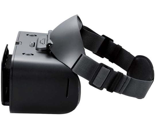 67-0326-72 VRゴーグル チルトアップ フロントパネル設計