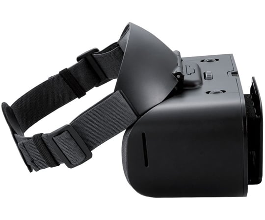 67-0326-72 VRゴーグル チルトアップ フロントパネル設計
