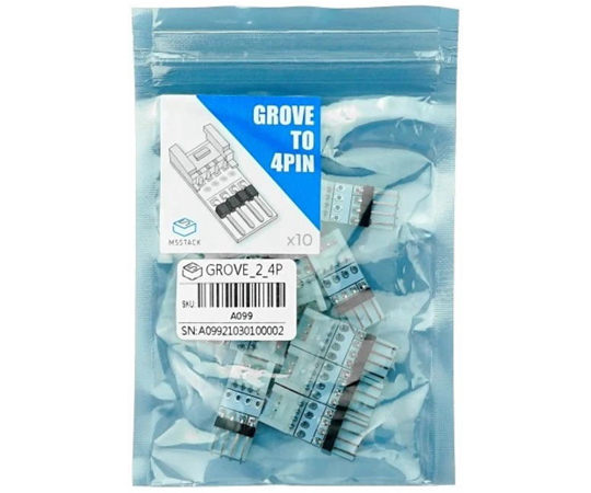 67-0391-83 Grove-4ピンコネクタ（10個入） M5STACK-A099 【AXEL