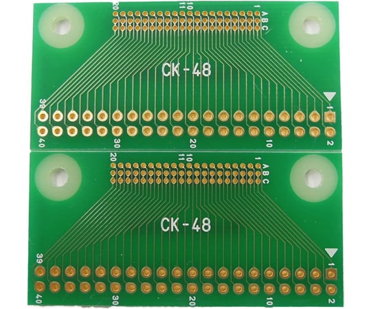 1.27mmピッチコネクタ変換基板 CKシリーズ サンハヤト 【AXEL】 アズワン