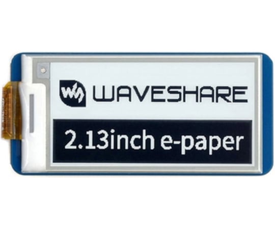 67-0398-10 Raspberry Pi Pico用2.13インチ電子ペーパーEインクディスプレイモジュール（赤/黒/白表示）  WAVESHARE-19588 【AXEL】 アズワン