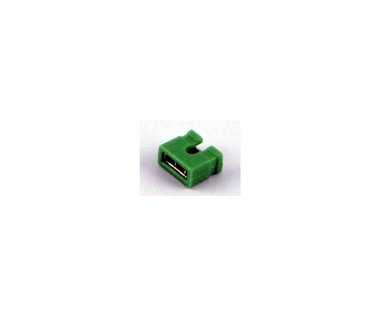 67-0402-05 ジャンパーピン 2mmピッチ 緑 GB-JMP-20G 【AXEL】 アズワン