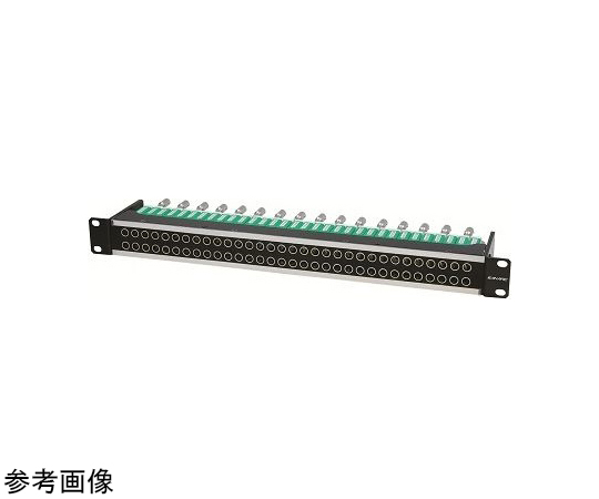 67-0465-39 75Ωビデオパッチ盤（MDシリーズ）茶 32MD-ST-1