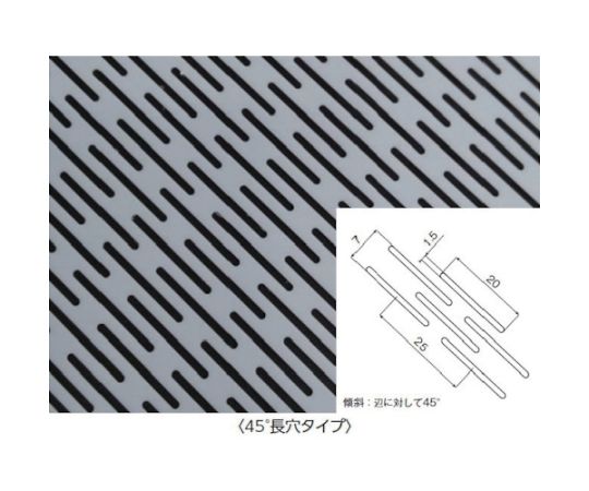 67-2232-40 フッ素樹脂（PTFE）特殊パンチングシート0.5t×1000×1000