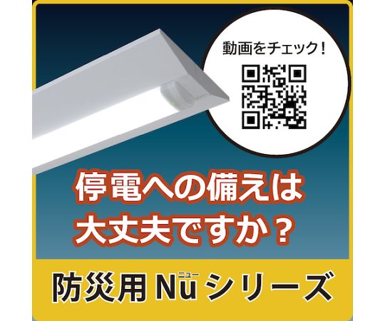 67-2234-08 LED一体型ベース照明 40形埋込下面開放タイプ300mm幅 本体