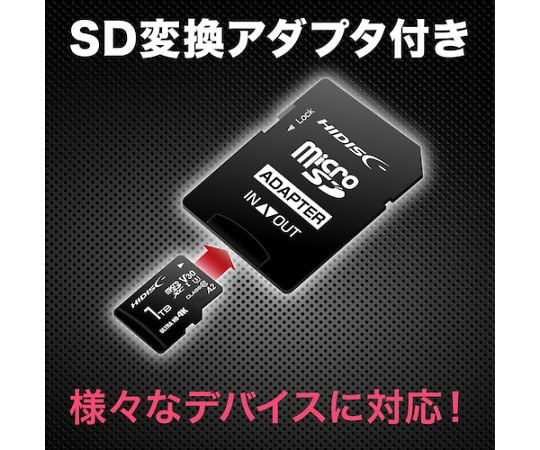 超高速R170シリーズmicroSDXCカード 256GB　HDMCSDX256GA2V30PRO