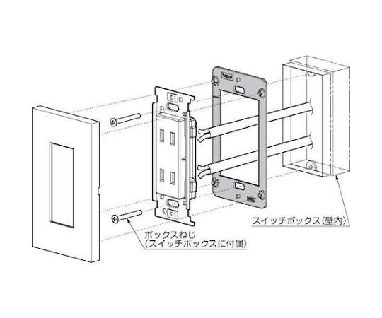 （210025944）PXP-F-01221-BDスイッチプレート・コンセントプレート　PXP-F-01221-BD