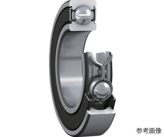 単列深溝玉軸受 軸受両端接触シール 内径45mmX外径85mmX幅19mm　6209-2RS1