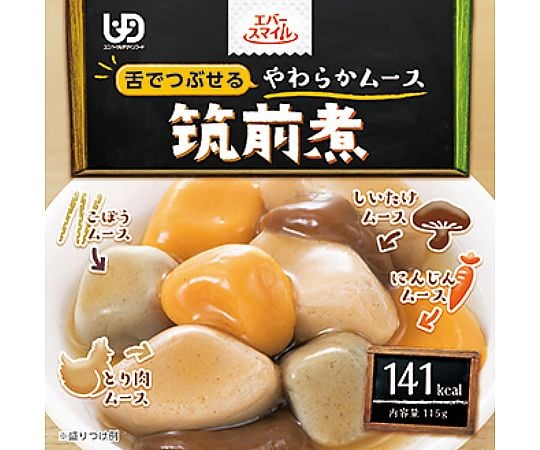 介護食】エバースマイル 舌でつぶせるやわらかムース食 楽しく ３０個