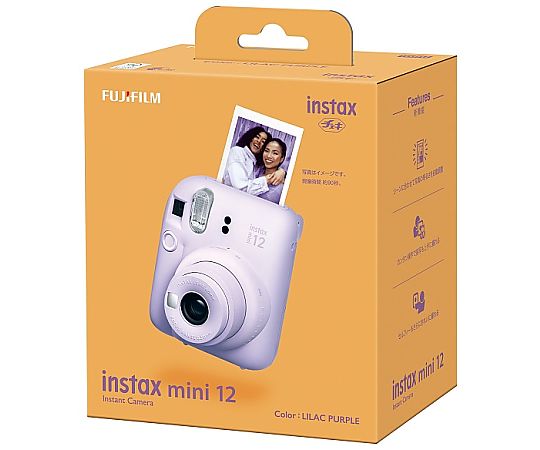 67-2390-37 チェキ instax mini 12 ライラックパープル MINI 12PU