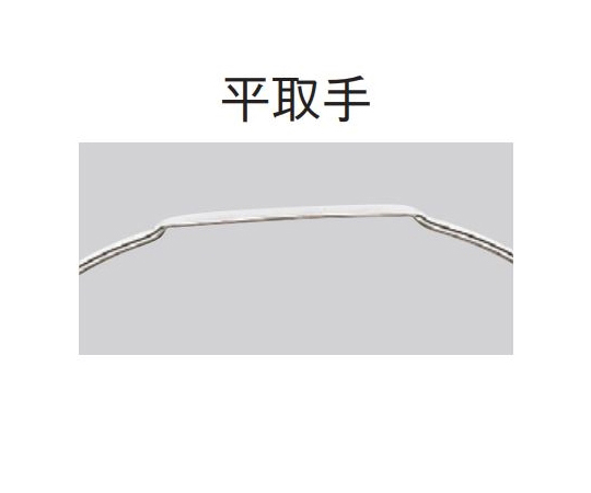 18-8 目盛付バケツ 平取手 約13L　SH-6549-13NBM