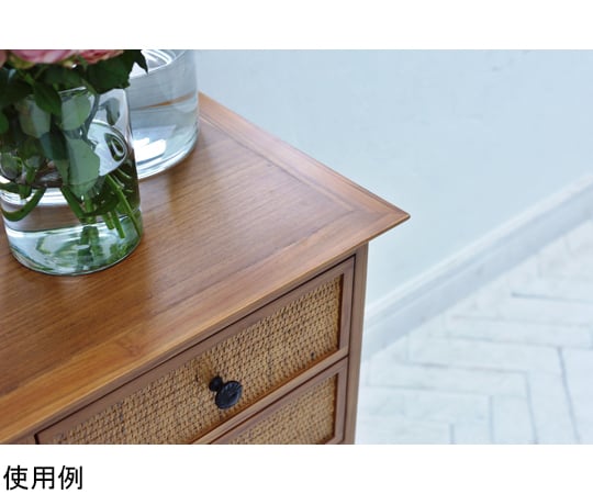 【しなも】チェスト① HAGiHARA 木製チェスト 収納タンス アンティーク調家具 幅50cm 4