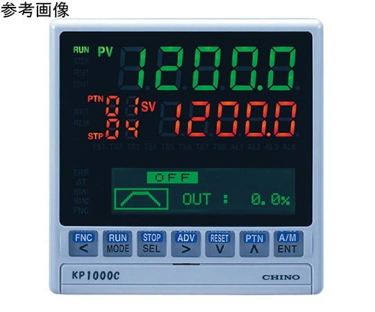 67-2982-54 デジタルプログラム調節計 電流出力形 H96×W96×D127mm KP1030C000-G0A 【AXEL】 アズワン