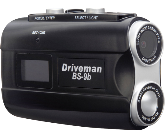 バイク用ドライブレコーダー Driveman BS-9b 黒（32GB同梱）　BS-9be-32G-B