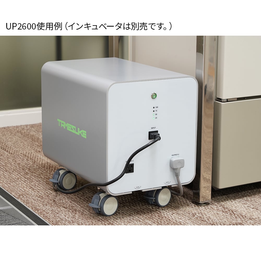 67-2986-37-60 可搬型蓄電池 TAMESUKE5000 レンタル5日 UP5000 【AXEL